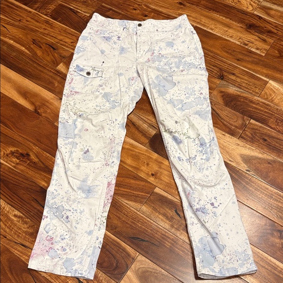 Anthropologie The Wanderer Watercolor Cargo Pant - Picture 4 of 5